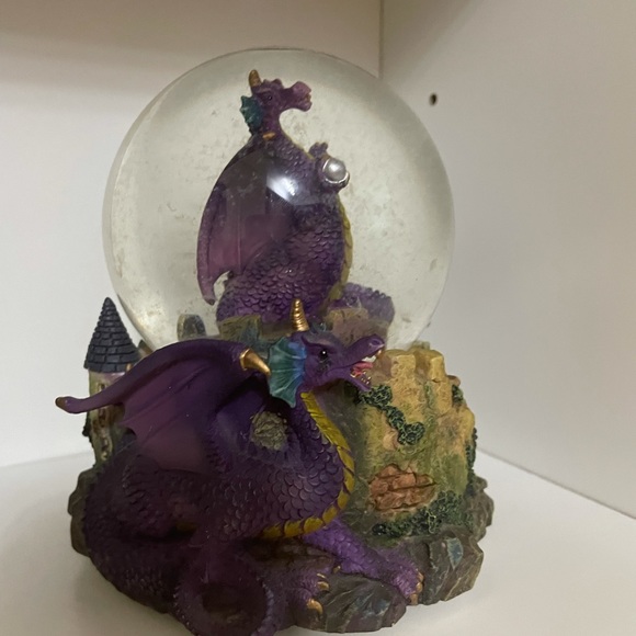 Snow Globe Other Snow Globe Dragon Musical Box Poshmark